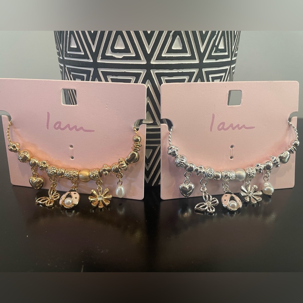 I am Charm Bracelet  (Silver available ONLY)